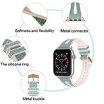 สายรัดนาฬิกาบางประกาย สำหรับ Apple Watch Series 7 45 มม. / 6&SE&5&4 44 มม. / 3&2&1 42 มม. และ 7 41 มม. / 6&SE&5&4 40 มม. / 3&2&1 38 มม.