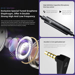 QKZ VK4 หูฟังอินเอียร์ซับวูฟเฟอร์ HiFi ควบคุมด้วยสายพร้อมไมโครโฟน