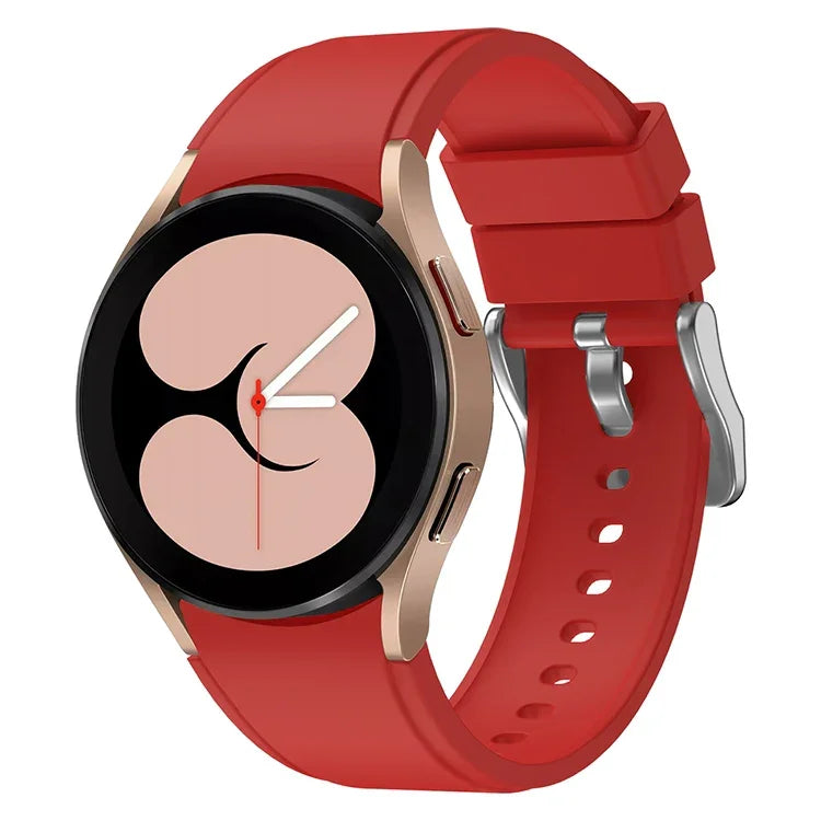 สายรัดนาฬิกาซิลิโคน mm สำหรับ Samsung Galaxy Watch 5 ขนาด 40 มม., สำหรับ Samsung Galaxy Watch 5 Pro ขนาด 45 มม.