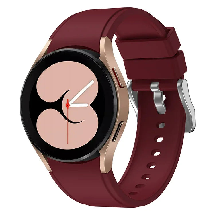 สายรัดนาฬิกาซิลิโคน mm สำหรับ Samsung Galaxy Watch 5 ขนาด 40 มม., สำหรับ Samsung Galaxy Watch 5 Pro ขนาด 45 มม.