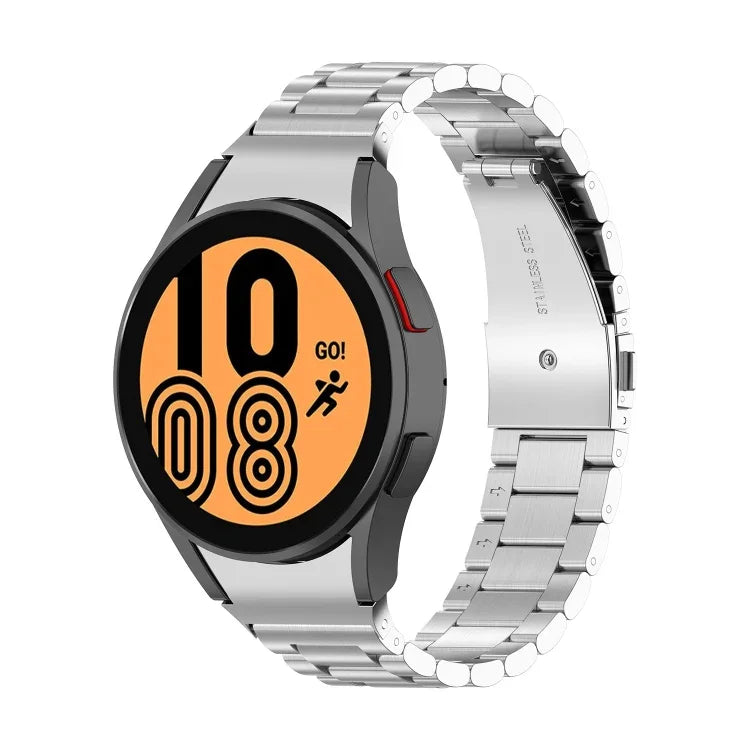 สายรัดนาฬิกาเหล็กสามเส้น สำหรับ Samsung Galaxy Watch 5 ขนาด 40 มม., สำหรับ Samsung Galaxy Watch 5 Pro ขนาด 45 มม.