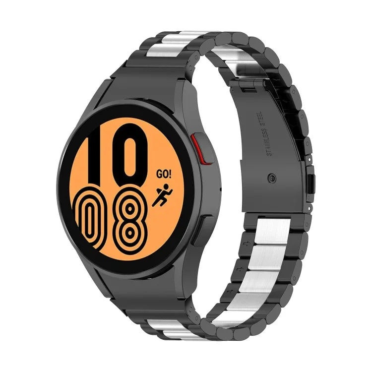 สายรัดนาฬิกาเหล็กสามเส้น สำหรับ Samsung Galaxy Watch 5 ขนาด 40 มม., สำหรับ Samsung Galaxy Watch 5 Pro ขนาด 45 มม.