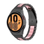 สายรัดนาฬิกาเหล็กสามเส้น สำหรับ Samsung Galaxy Watch 5 ขนาด 40 มม., สำหรับ Samsung Galaxy Watch 5 Pro ขนาด 45 มม.