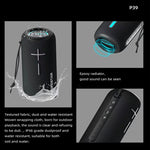 ลำโพงบลูทูธไร้สายกันน้ำพร้อมไฟ RGB HOPESTAR P39 สำหรับใช้งานกลางแจ้ง