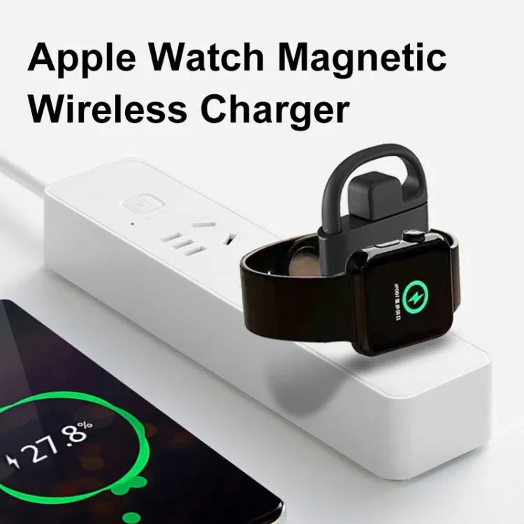 ที่ชาร์จนาฬิกาอัจฉริยะไร้สายแบบพกพา T09-A Dual USB สำหรับ Apple Watch Series
