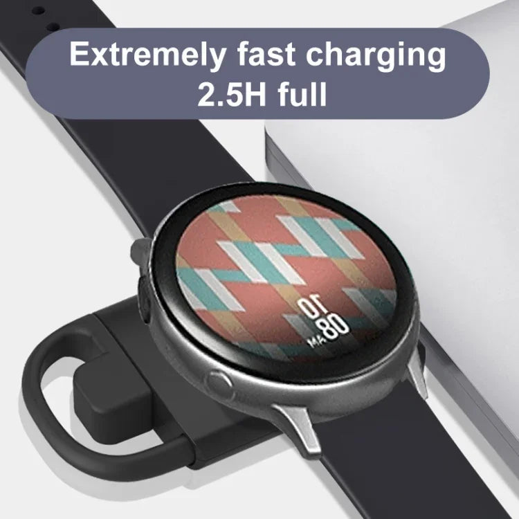 ที่ชาร์จนาฬิกาอัจฉริยะไร้สายแบบพกพา T09-S USB+Type-C สำหรับ Samsung Watch Series, สำหรับ Samsung Watch Series