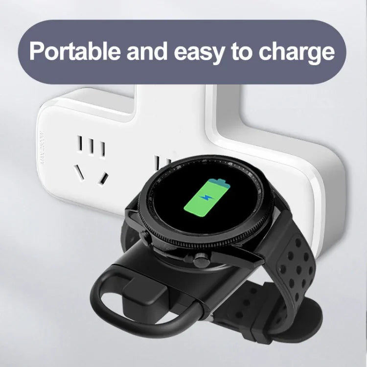 ที่ชาร์จนาฬิกาอัจฉริยะไร้สายแบบพกพา T09-S USB+Type-C สำหรับ Samsung Watch Series, สำหรับ Samsung Watch Series