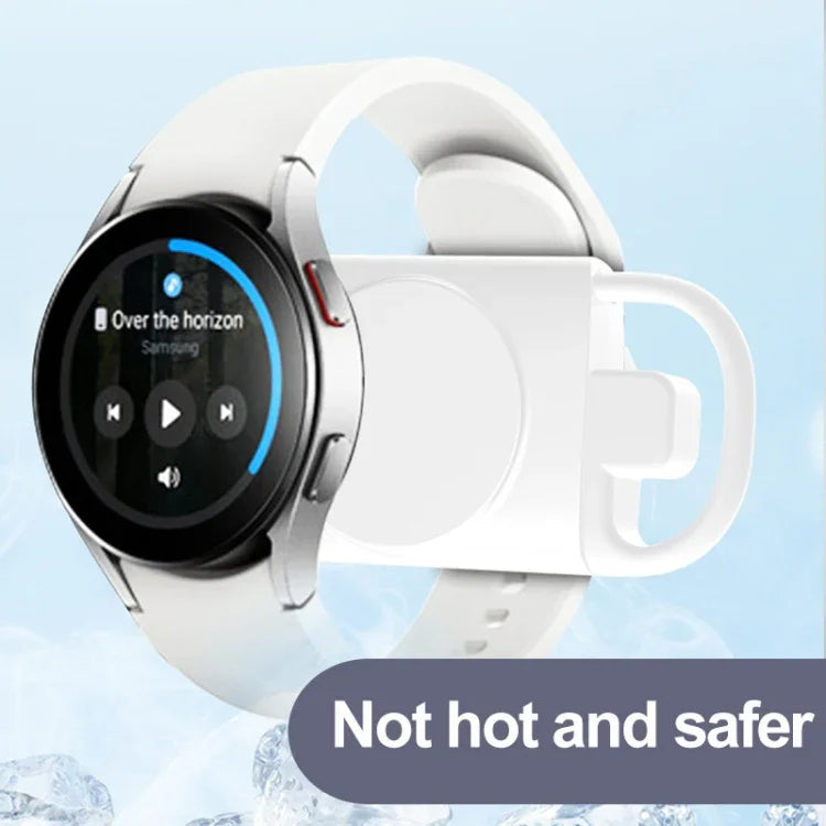 ที่ชาร์จนาฬิกาอัจฉริยะไร้สายแบบพกพา T09-S USB+Type-C สำหรับ Samsung Watch Series, สำหรับ Samsung Watch Series