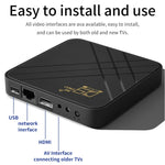 D9 PRO กล่องทีวี Android 4K HD WiFi 2.4G/5G, ปลั๊ก D9 PRO AU, ปลั๊ก D9 PRO US, ปลั๊ก D9 PRO EU, ปลั๊ก D9 PRO UK