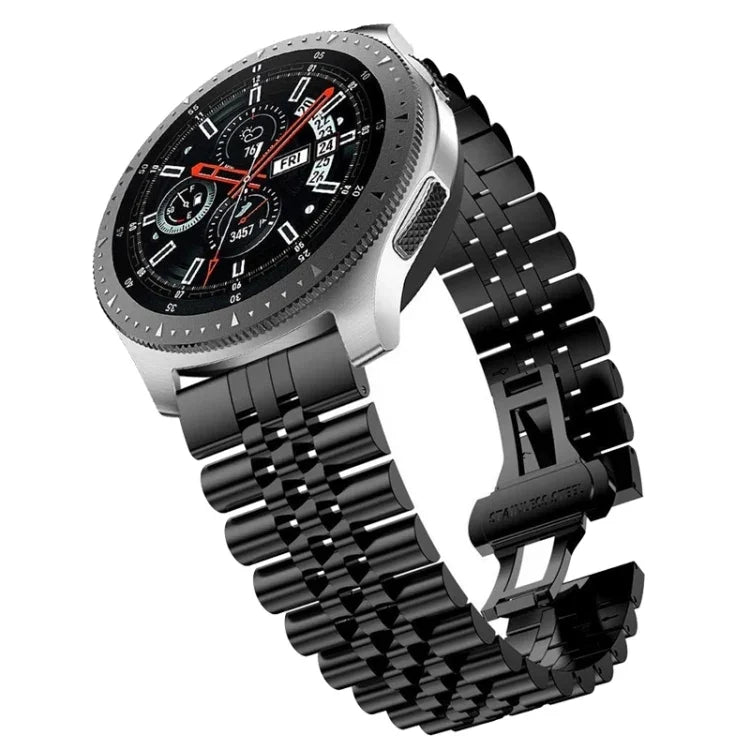 สายสแตนเลสสตีลห้าลูกปัดสำหรับ Samsung Galaxy Watch 5 40mm / 44mm