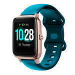 For Xiaomi Haylou Smart Watch LS01 19mm Butterfly Buckle Silicone Watch Band