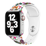 Single Nail Printing Watch Band For Apple Watch Series, 7 45mm / 6&SE&5&4 44mm / 3&2&1 42mm, 7 41mm / 6&SE&5&4 40mm / 3&2&1 38mm