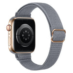 สายรัดนาฬิกาไนลอนขนาดเล็ก สำหรับ Apple Watch Series 7 45 มม. / 6&SE&5&4 44 มม. / 3&2&1 42 มม. และ 7 41 มม. / 6&SE&5&4 40 มม. / 3&2&1 38 มม.