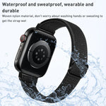 สายรัดนาฬิกาไนลอนขนาดเล็ก สำหรับ Apple Watch Series 7 45 มม. / 6&SE&5&4 44 มม. / 3&2&1 42 มม. และ 7 41 มม. / 6&SE&5&4 40 มม. / 3&2&1 38 มม.