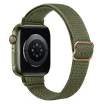สายรัดนาฬิกาไนลอนขนาดเล็ก สำหรับ Apple Watch Series 7 45 มม. / 6&SE&5&4 44 มม. / 3&2&1 42 มม. และ 7 41 มม. / 6&SE&5&4 40 มม. / 3&2&1 38 มม.