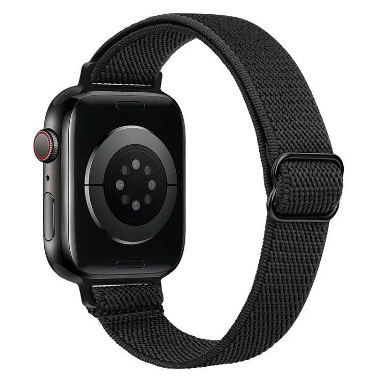 สายรัดนาฬิกาไนลอนขนาดเล็ก สำหรับ Apple Watch Series 7 45 มม. / 6&SE&5&4 44 มม. / 3&2&1 42 มม. และ 7 41 มม. / 6&SE&5&4 40 มม. / 3&2&1 38 มม.