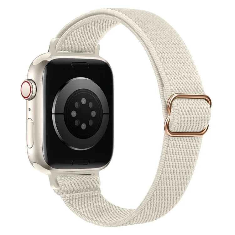 สายรัดนาฬิกาไนลอนขนาดเล็ก สำหรับ Apple Watch Series 7 45 มม. / 6&SE&5&4 44 มม. / 3&2&1 42 มม. และ 7 41 มม. / 6&SE&5&4 40 มม. / 3&2&1 38 มม.