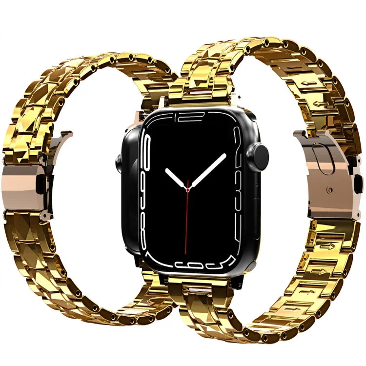 สายรัดนาฬิกาอะคริลิคชุบไฟฟ้า สำหรับ Apple Watch Series, 7 45 มม. / 6&SE&5&4 44 มม. / 3&2&1 42 มม., 7 41 มม. / 6&SE&5&4 40 มม. / 3&2&1 38 มม.