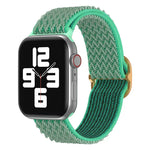 สายรัดนาฬิกาไนลอนลายคลื่น สำหรับ Apple Watch Series, 7 45 มม. / 6&SE&5&4 44 มม. / 3&2&1 42 มม., 7 41 มม. / 6&SE&5&4 40 มม. / 3&2&1 38 มม.