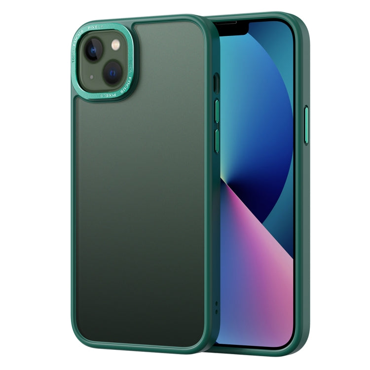 Gold Version Frosted Back Shockproof Phone Case, For iPhone 14, For iPhone 14 Plus, For iPhone 14 Pro, For iPhone 14 Pro Max