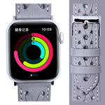 สายรัดนาฬิกาหนังแท้ถัก สำหรับ Apple Watch Series, 7 45 มม. / 6&SE&5&4 44 มม. / 3&2&1 42 มม., 7 41 มม. / 6&SE&5&4 40 มม. / 3&2&1 38 มม.