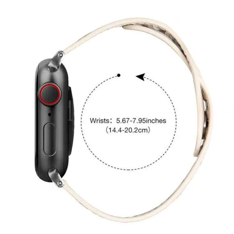 สายรัดนาฬิกาถัก สำหรับ Apple Watch Series, 7 45 มม. / 6&SE&5&4 44 มม. / 3&2&1 42 มม., 7 41 มม. / 6&SE&5&4 40 มม. / 3&2&1 38 มม.