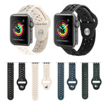 สายรัดนาฬิกาถัก สำหรับ Apple Watch Series, 7 45 มม. / 6&SE&5&4 44 มม. / 3&2&1 42 มม., 7 41 มม. / 6&SE&5&4 40 มม. / 3&2&1 38 มม.