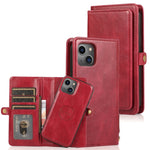 Strong Magnetic Detachable Leather Case, For iPhone 14 Pro Max, For iPhone 14 Pro, For iPhone 14, For iPhone 14 Plus