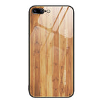 Wood Grain Glass Protective Case, For iPhone 7 Plus, For iPhone 11, For iPhone 14 Plus, For iPhone 14 Pro, For iPhone 14