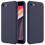 Shockproof Full Coverage Silicone Soft Protective Case, For iPhone SE 2022 / SE 2020