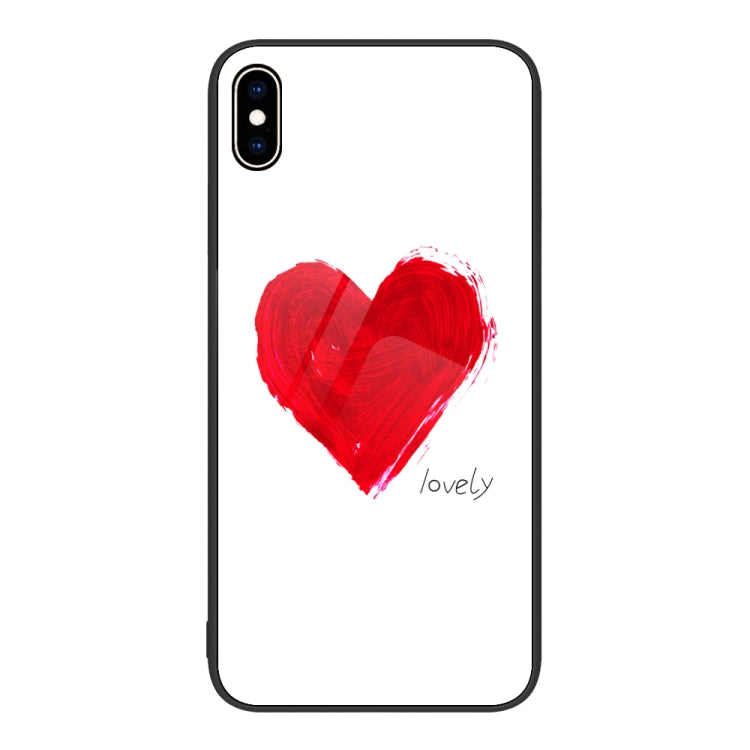 Colorful Painted Glass Phone Case, For iPhone XS Max, For iPhone XR