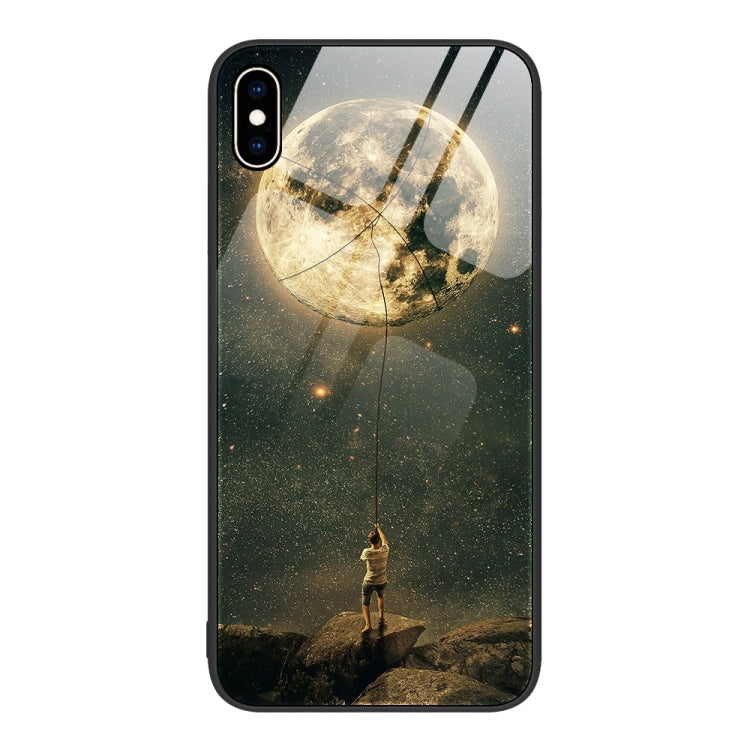 Colorful Painted Glass Phone Case, For iPhone XS Max, For iPhone XR