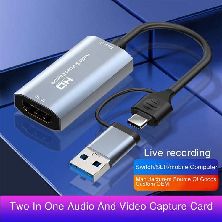 Z29 การ์ดจับภาพวิดีโอ HDMI/M เป็น USB-Type C/M, Z29