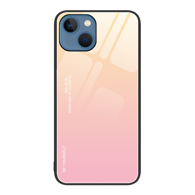 Gradient Color Glass Case, For iPhone 14 Pro Max, For iPhone 14 Pro, For iPhone 14