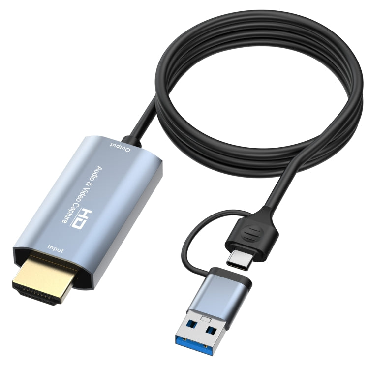 Z36 การ์ดจับภาพวิดีโอ HDMI/M เป็น USB-Type C/M ความยาว: 2m, Z36