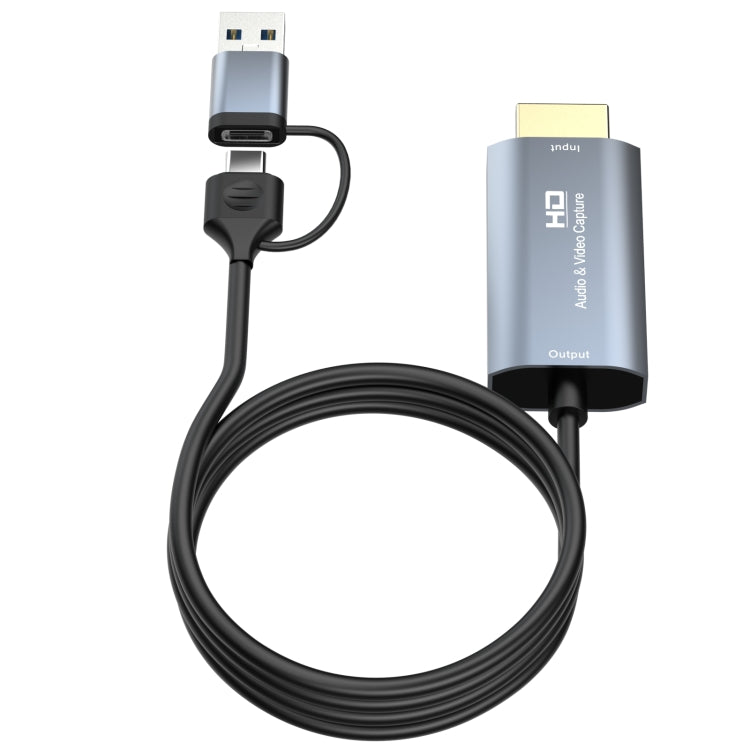 Z36 การ์ดจับภาพวิดีโอ HDMI/M เป็น USB-Type C/M ความยาว: 2m, Z36