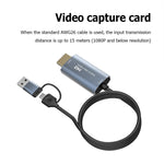 Z36 การ์ดจับภาพวิดีโอ HDMI/M เป็น USB-Type C/M ความยาว: 2m, Z36