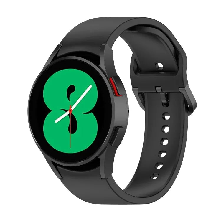 สายซิลิโคนแท้ขนาด L สำหรับ Samsung Galaxy Watch 5 40mm, สำหรับ Samsung Galaxy Watch 5 44mm, สำหรับ Samsung Galaxy Watch 5 Pro 45mm