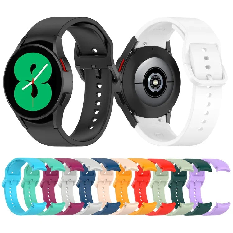 สายซิลิโคนแท้ขนาด L สำหรับ Samsung Galaxy Watch 5 40mm, สำหรับ Samsung Galaxy Watch 5 44mm, สำหรับ Samsung Galaxy Watch 5 Pro 45mm