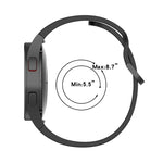 สายซิลิโคนแท้ขนาด L สำหรับ Samsung Galaxy Watch 5 40mm, สำหรับ Samsung Galaxy Watch 5 44mm, สำหรับ Samsung Galaxy Watch 5 Pro 45mm