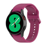 สายซิลิโคนแท้ขนาด L สำหรับ Samsung Galaxy Watch 5 40mm, สำหรับ Samsung Galaxy Watch 5 44mm, สำหรับ Samsung Galaxy Watch 5 Pro 45mm