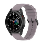สายรัดนาฬิกาซิลิโคนปลายกลม 20mm สำหรับ Samsung Galaxy Watch 5 40mm, สำหรับ Samsung Galaxy Watch 5 44mm, สำหรับ Samsung Galaxy Watch 5 Pro 45mm