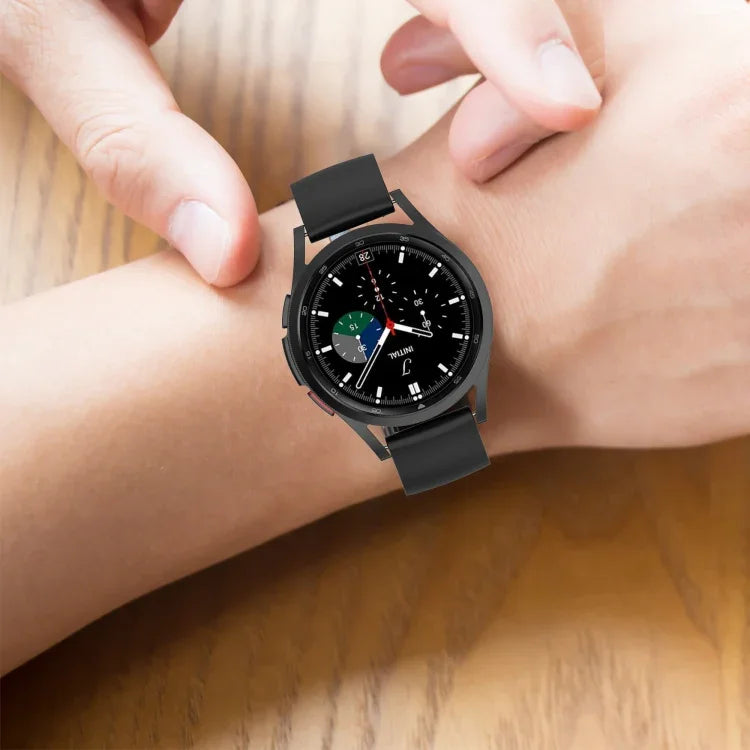 สายรัดนาฬิกาซิลิโคนปลายกลม 20mm สำหรับ Samsung Galaxy Watch 5 40mm, สำหรับ Samsung Galaxy Watch 5 44mm, สำหรับ Samsung Galaxy Watch 5 Pro 45mm