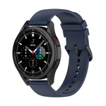 สายรัดนาฬิกาซิลิโคนปลายกลม 20mm สำหรับ Samsung Galaxy Watch 5 40mm, สำหรับ Samsung Galaxy Watch 5 44mm, สำหรับ Samsung Galaxy Watch 5 Pro 45mm
