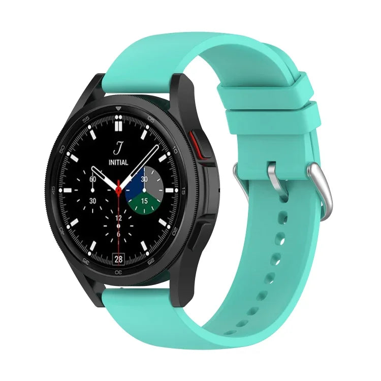 สายรัดนาฬิกาซิลิโคนปลายกลม 20mm สำหรับ Samsung Galaxy Watch 5 40mm, สำหรับ Samsung Galaxy Watch 5 44mm, สำหรับ Samsung Galaxy Watch 5 Pro 45mm