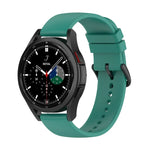 สายรัดนาฬิกาซิลิโคนปลายกลม 20mm สำหรับ Samsung Galaxy Watch 5 40mm, สำหรับ Samsung Galaxy Watch 5 44mm, สำหรับ Samsung Galaxy Watch 5 Pro 45mm