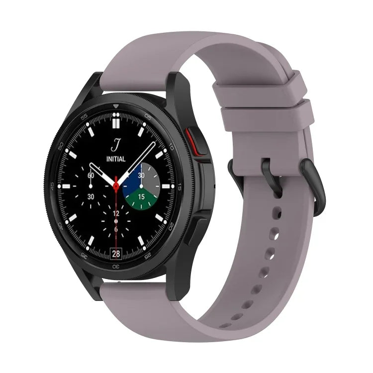 สายรัดนาฬิกาซิลิโคนปลายกลม 20mm สำหรับ Samsung Galaxy Watch 5 40mm, สำหรับ Samsung Galaxy Watch 5 44mm, สำหรับ Samsung Galaxy Watch 5 Pro 45mm
