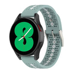 สายรัดนาฬิกาซิลิโคนรูสีสันสดใส 20mm สำหรับ Samsung Galaxy Watch 5 40mm, สำหรับ Samsung Galaxy Watch 5 44mm, สำหรับ Samsung Galaxy Watch 5 Pro 45mm
