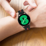 สายรัดนาฬิกาซิลิโคนรูสีสันสดใส 20mm สำหรับ Samsung Galaxy Watch 5 40mm, สำหรับ Samsung Galaxy Watch 5 44mm, สำหรับ Samsung Galaxy Watch 5 Pro 45mm