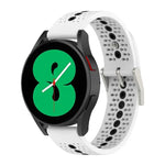 สายรัดนาฬิกาซิลิโคนรูสีสันสดใส 20mm สำหรับ Samsung Galaxy Watch 5 40mm, สำหรับ Samsung Galaxy Watch 5 44mm, สำหรับ Samsung Galaxy Watch 5 Pro 45mm